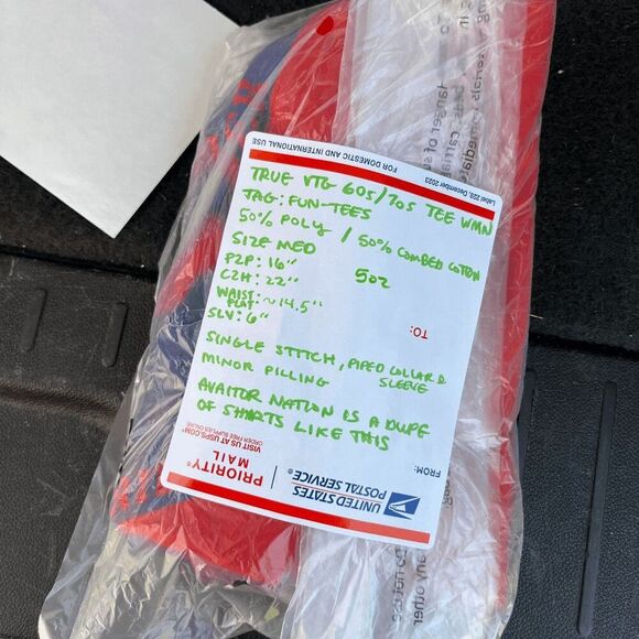 Rare Vintage 70s Friends of the River Tee Single Stitch Nature Graphic Shirt M - Picture 10 of 10